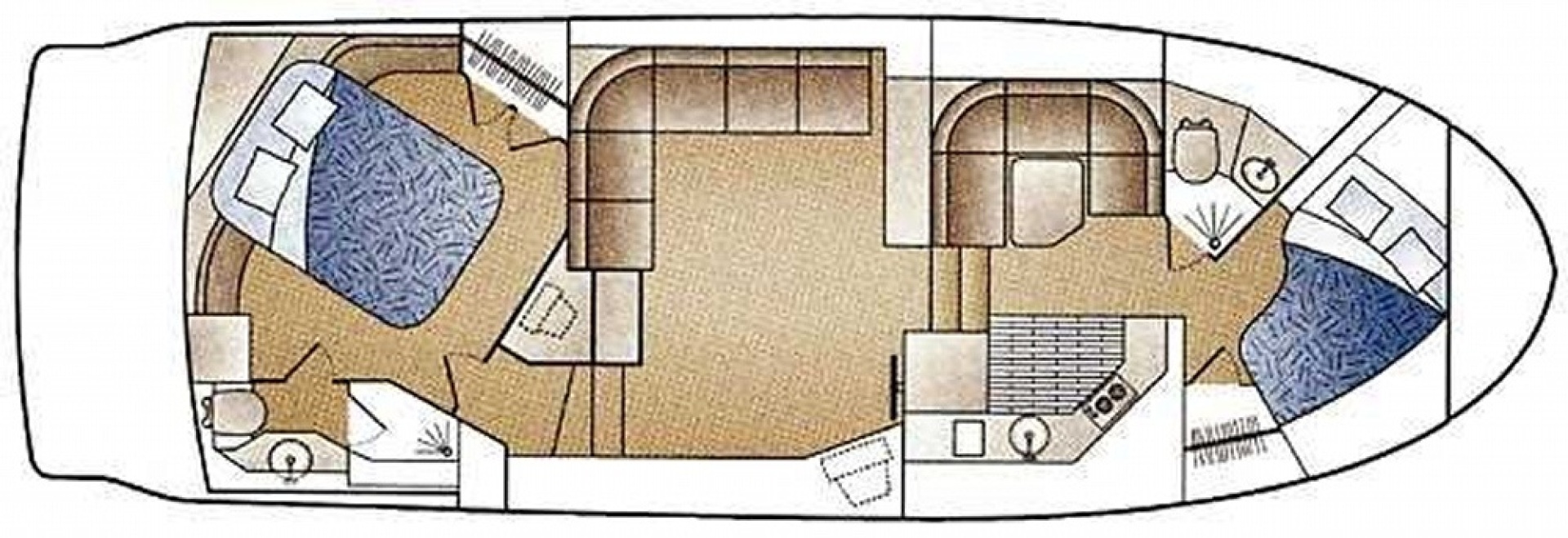 diagram, Carver, trawler for sale