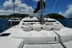 deck, Leopard 46, catamaran for sale
