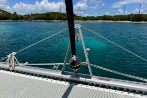 deck, Leopard 46, catamaran for sale