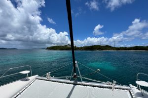 deck, Leopard 46, catamaran for sale