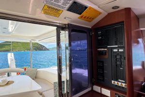 navigation station, Leopard 46, catamaran for sale
