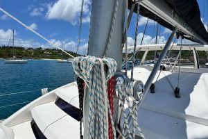 deck, Leopard 46, catamaran for sale