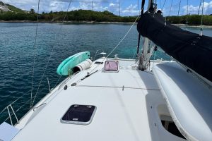 deck, Leopard 46, catamaran for sale