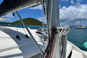 deck, Leopard 46, catamaran for sale
