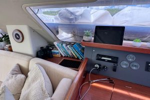 navigation station, Leopard 46, catamaran for sale