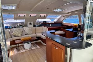 salon, Leopard 46, catamaran for sale