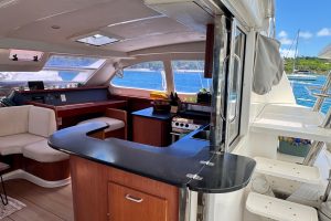 salon, Leopard 46, catamaran for sale