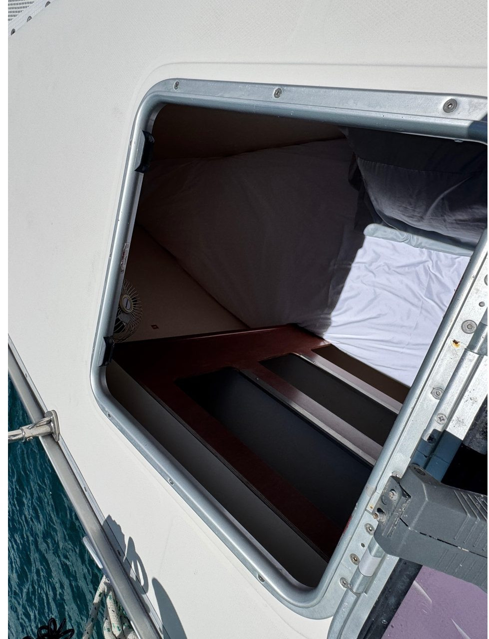 bed, Leopard 46, catamaran for sale