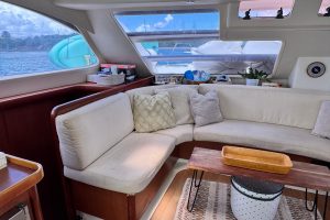 salon, Leopard 46, catamaran for sale