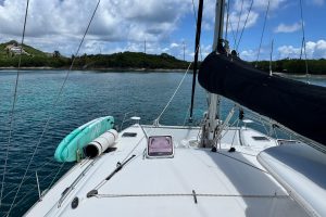 deck, Leopard 46, catamaran for sale