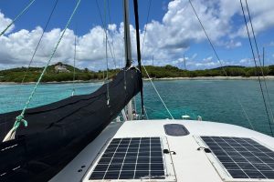deck, Leopard 46, catamaran for sale