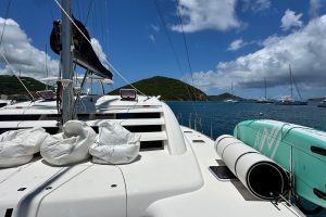 deck, Leopard 46, catamaran for sale