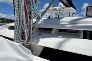 deck, Leopard 46, catamaran for sale