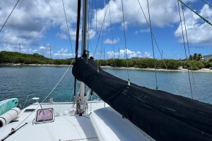 deck, Leopard 46, catamaran for sale