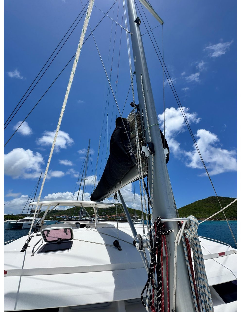 deck, Leopard 46, catamaran for sale