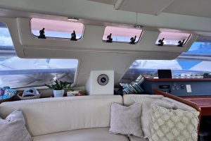salon, Leopard 46, catamaran for sale
