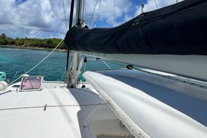 deck, Leopard 46, catamaran for sale