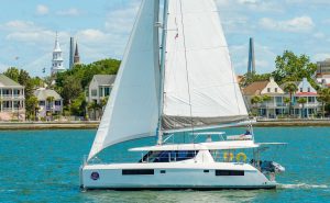 exterior, Leopard 45, catamaran for sale