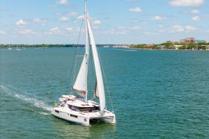 exterior, Leopard 45, catamaran for sale