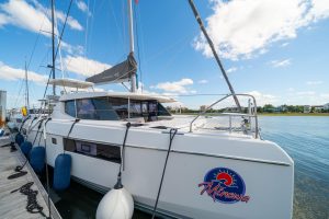 deck, Leopard 45, catamaran for sale