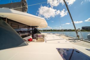 deck, Leopard 45, catamaran for sale