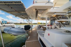 cockpit, Leopard 45, catamaran for sale
