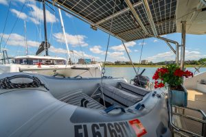 deck, Leopard 45, catamaran for sale