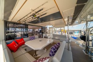 cockpit, Leopard 45, catamaran for sale