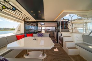 cockpit, Leopard 45, catamaran for sale