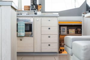 interior, Leopard 45, catamaran for sale