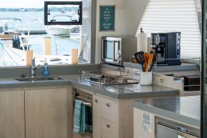 interior, Leopard 45, catamaran for sale