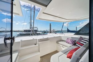 cockpit, Leopard 45, catamaran for sale
