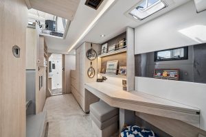 interior, Leopard 45, catamaran for sale