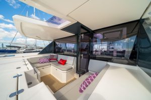 cockpit, Leopard 45, catamaran for sale