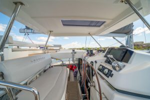 helm, Leopard 45, catamaran for sale