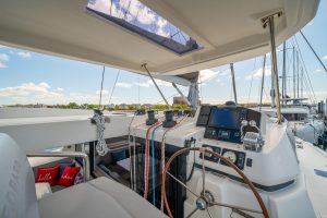helm, Leopard 45, catamaran for sale