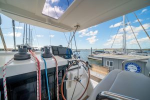 helm, Leopard 45, catamaran for sale