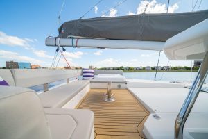 cockpit, Leopard 45, catamaran for sale
