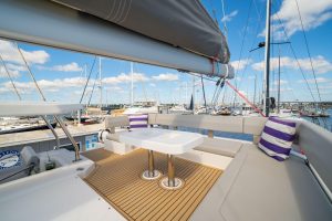 cockpit, Leopard 45, catamaran for sale