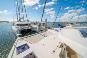 deck, Leopard 45, catamaran for sale
