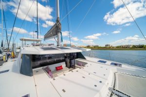 cockpit, Leopard 45, catamaran for sale