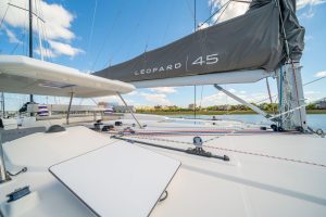 deck, Leopard 45, catamaran for sale