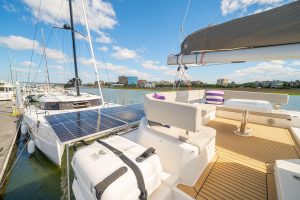 cockpit, Leopard 45, catamaran for sale