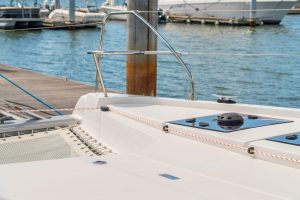 deck, Leopard 45, catamaran for sale