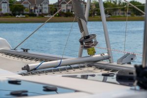 deck, Leopard 45, catamaran for sale