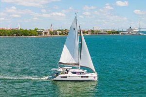 underway, Leopard 45, catamaran for sale