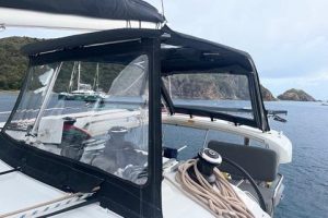 helm, Lagoon 400, catamaran for sale