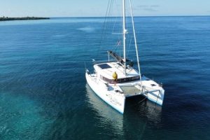 exterior, Lagoon 400, catamaran for sale