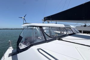 helm, Lagoon 420, catamaran for sale