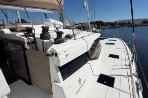 helm, FP 47 Saona, catamaran for sale